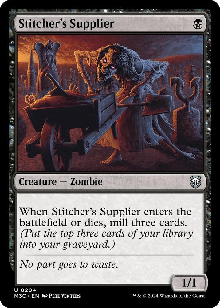 Stitchers Supplier 204 (Commander: Modern Horizons 3)  - Ripple Foil | Good Games Modbury