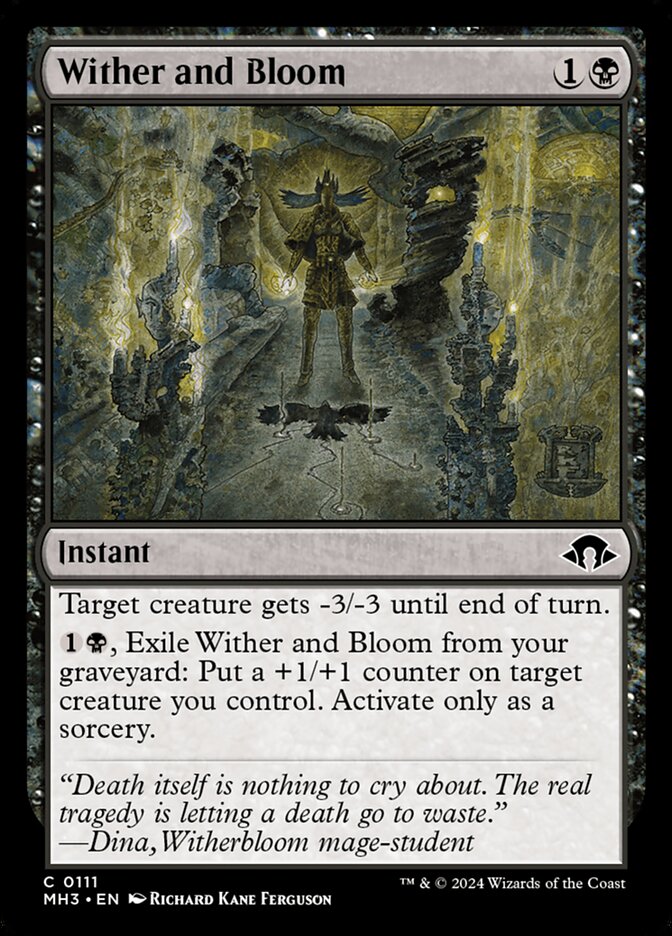 Wither and Bloom 111/319 (Modern Horizons 3)  - Foil | Good Games Modbury