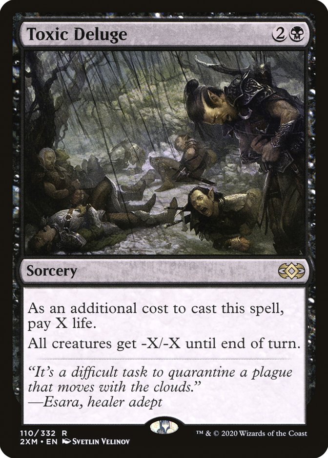 Toxic Deluge 110/332 (Double Masters)  - Foil | Good Games Modbury