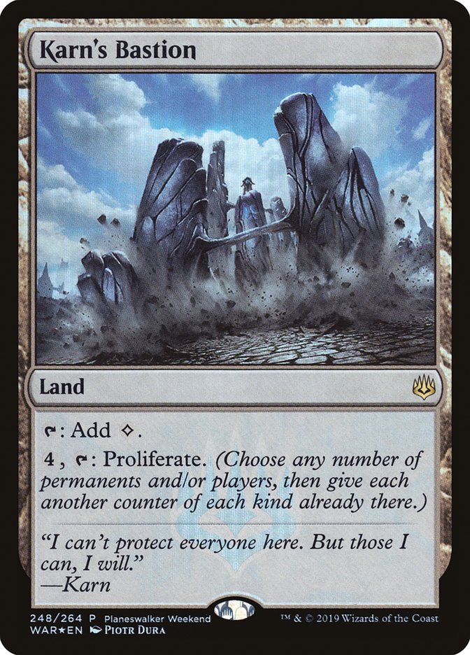 Karn's Bastion 248/264 (Planeswalker Event Promos)  - Foil | Good Games Modbury