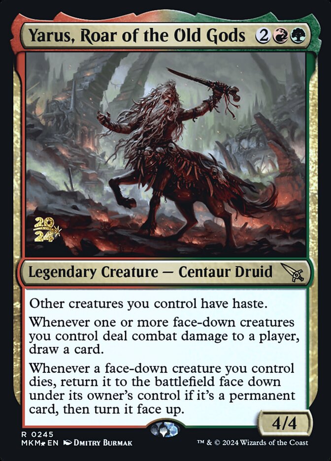 Yarus, Roar of the Old Gods 245s/182 (Prerelease Cards)  - Foil | Good Games Modbury