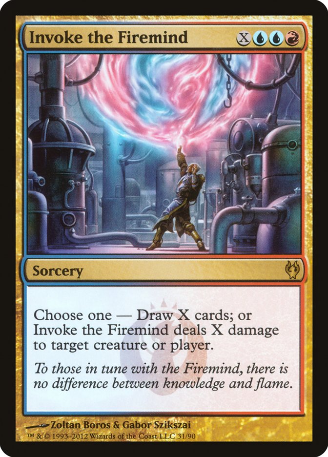 Invoke the Firemind 31/90 (Duel Decks: Izzet vs. Golgari)  | Good Games Modbury