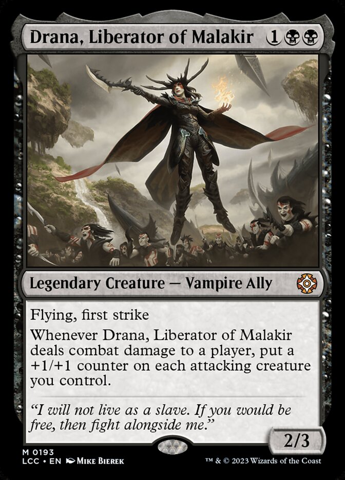 Drana, Liberator of Malakir 193/370 (Commander: The Lost Caverns of Ixalan)  | Good Games Modbury