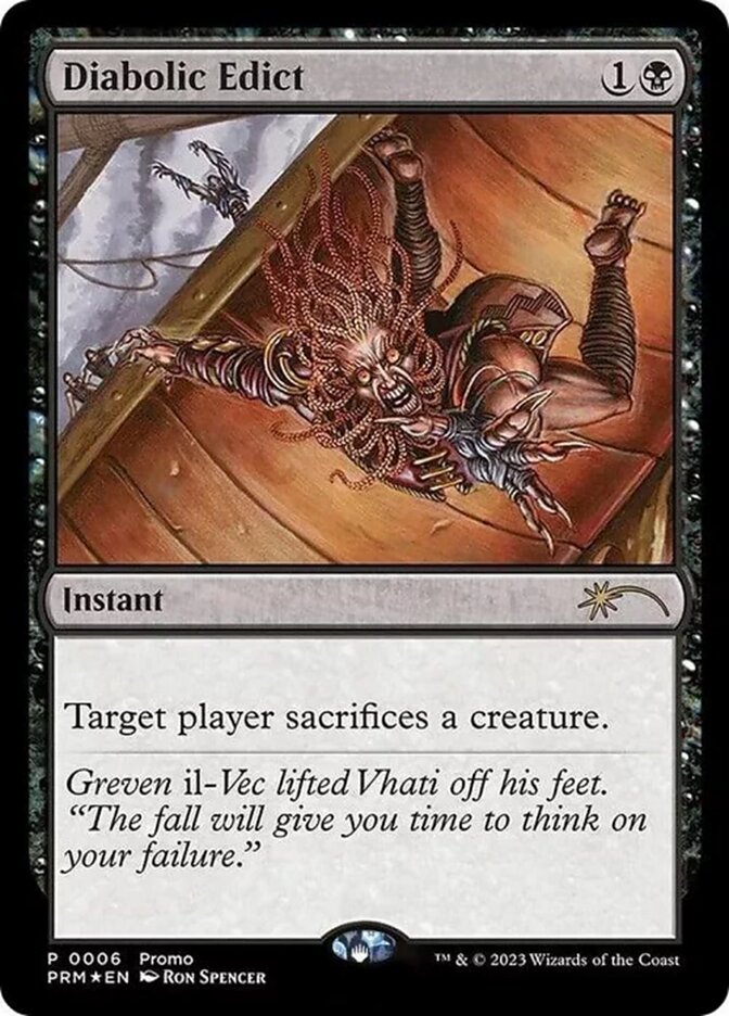 Diabolic Edict 2024-5/84 (Media Promos)  - Foil | Good Games Modbury