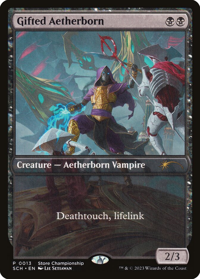 Gifted Aetherborn 13/49 (Game Day & Store Championship Promos)  - Full Art | Good Games Modbury