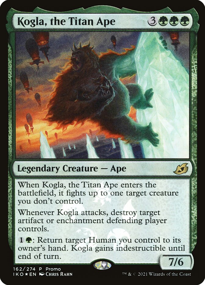 Kogla, the Titan Ape 162/274 (Media Promos)  - Foil | Good Games Modbury