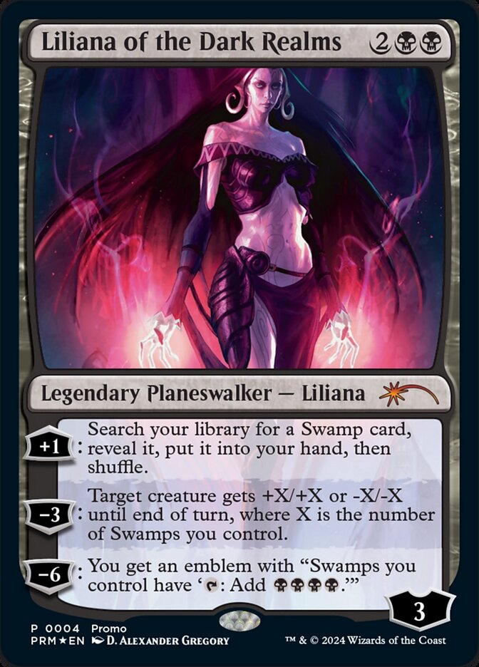 Liliana of the Dark Realms 4 (Media Promos)  - Foil | Good Games Modbury