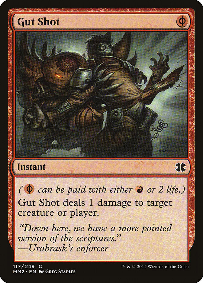 Gut Shot 117/249 (Modern Masters 2015)  - Foil | Good Games Modbury