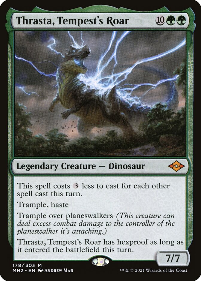 Thrasta, Tempest's Roar 178/303 (Modern Horizons 2)  - Foil | Good Games Modbury