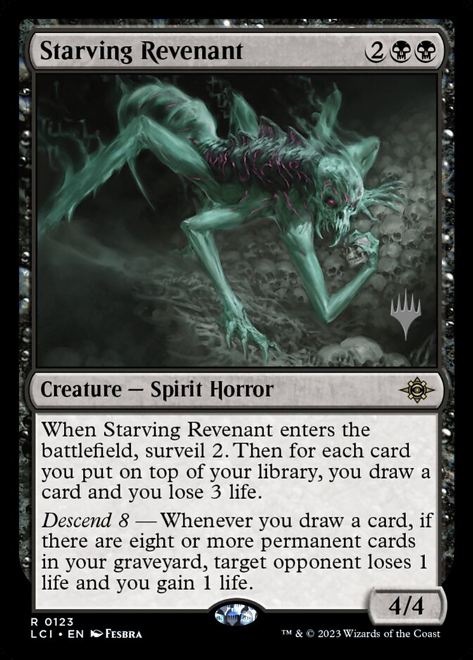 Starving Revenant 123p/138 (Promo Pack: The Lost Caverns of Ixalan)  | Good Games Modbury