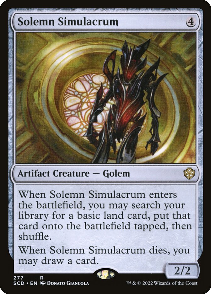 Solemn Simulacrum 277/352 (Starter Commander Decks)  | Good Games Modbury