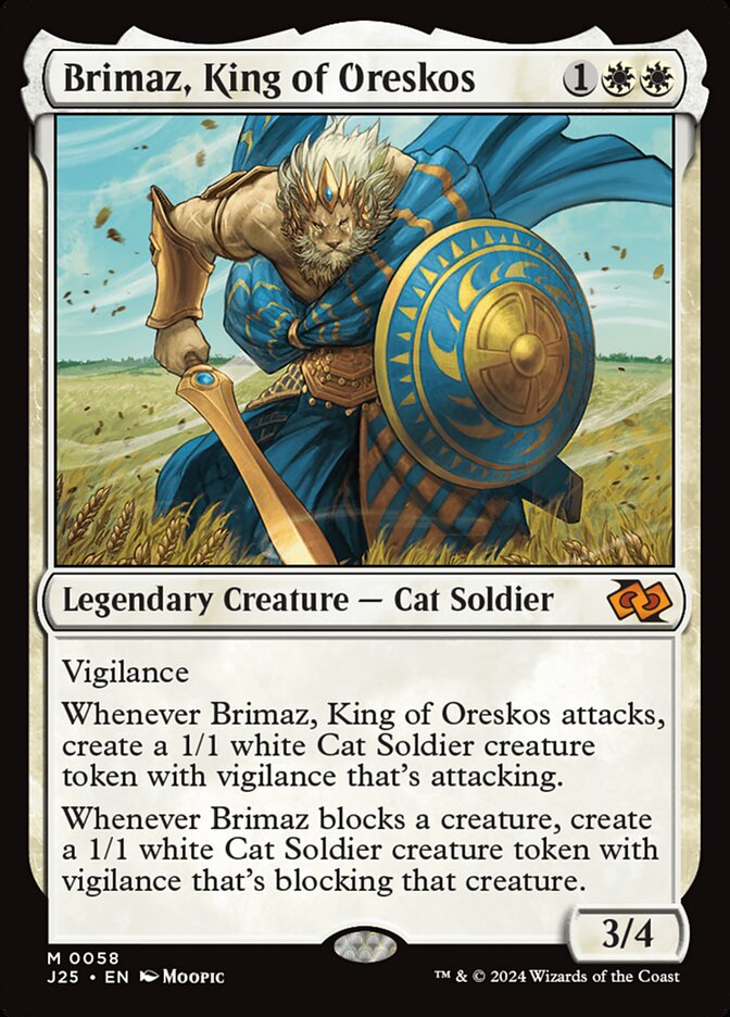Brimaz, King of Oreskos 58/779 (Foundations Jumpstart)  | Good Games Modbury