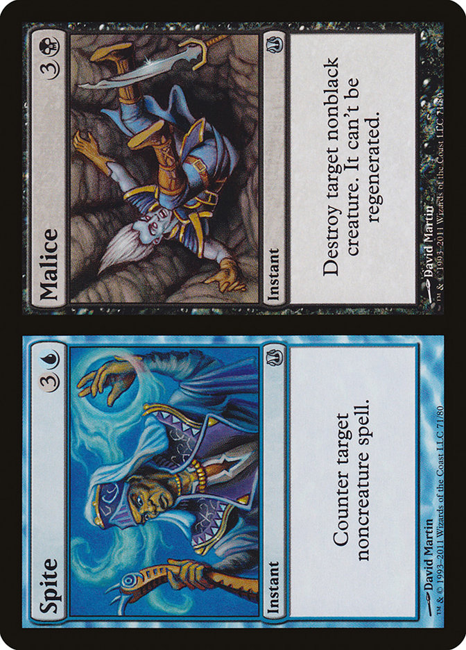 Spite // Malice 71/80 (Duel Decks: Ajani vs. Nicol Bolas)  | Good Games Modbury
