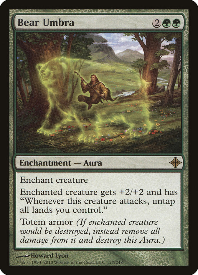 Bear Umbra 177/248 (Rise of the Eldrazi)  - Foil | Good Games Modbury