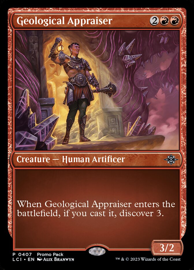 Geological Appraiser 407 (Promo Pack: The Lost Caverns of Ixalan)  - Foil | Good Games Modbury