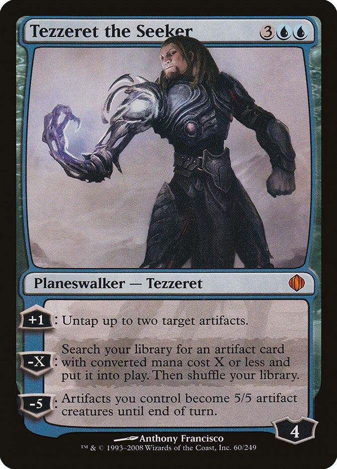 Tezzeret the Seeker 60 (Shards of Alara)  - Foil | Good Games Modbury