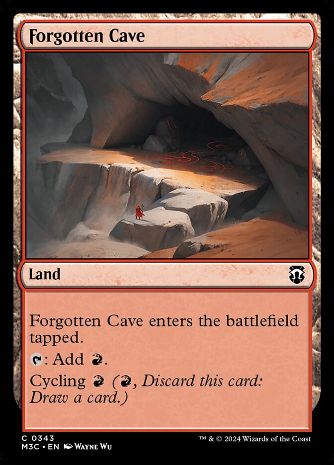 Forgotten Cave 343/411 (Commander: Modern Horizons 3)  | Good Games Modbury