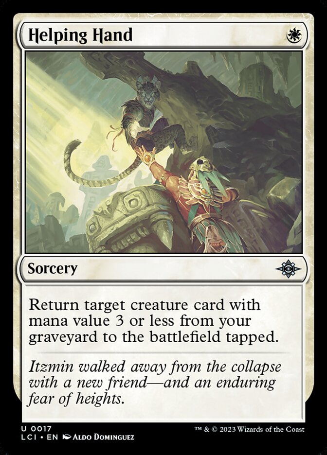 Helping Hand 17/291 (The Lost Caverns of Ixalan)  | Good Games Modbury