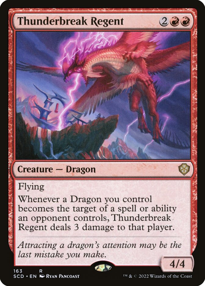 Thunderbreak Regent 163/352 (Starter Commander Decks)  | Good Games Modbury