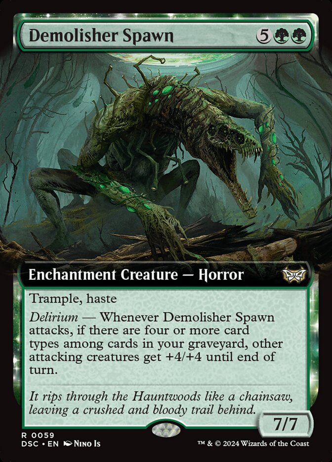 Demolisher Spawn 59 (Commander: Duskmourn: House of Horror)  | Good Games Modbury