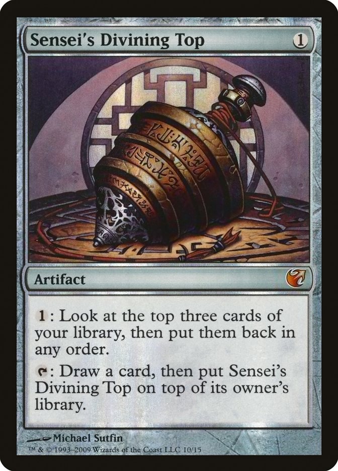 Sensei's Divining Top 10/15 (From the Vault: Exiled)  - Foil | Good Games Modbury