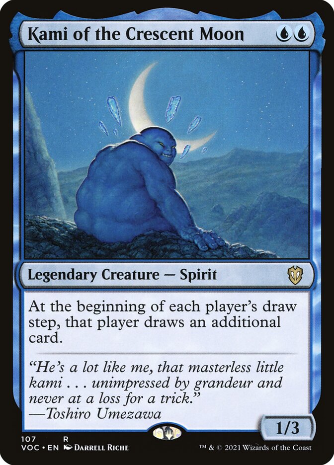 Kami of the Crescent Moon 107 (Commander: Innistrad: Crimson Vow)  | Good Games Modbury