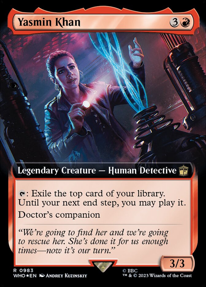 Yasmin Khan 983/331 (Universes Beyond: Doctor Who)  - Foil | Good Games Modbury