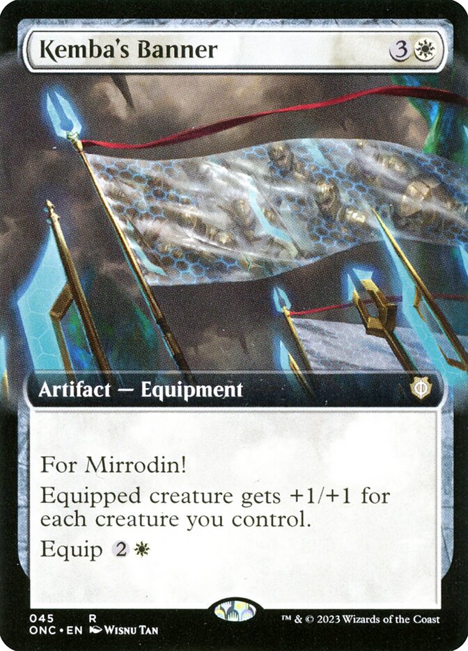 Kemba's Banner 45 (Commander: Phyrexia: All Will Be One)  - Extended Art | Good Games Modbury