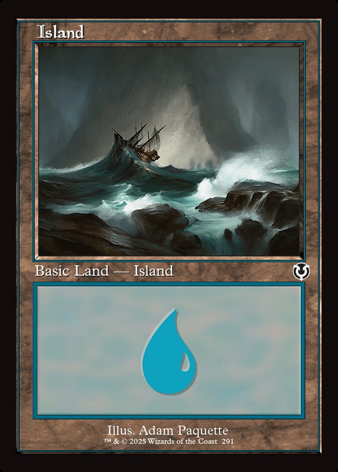 Island 291/287 (Innistrad Remastered)  - Retro Foil | Good Games Modbury