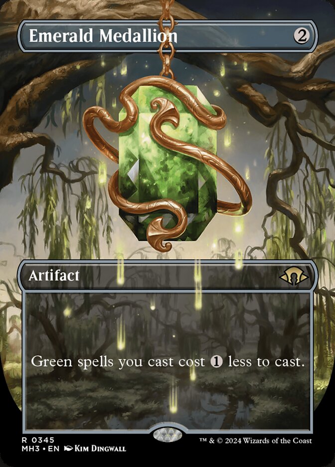 Emerald Medallion 345/319 (Modern Horizons 3)  - Foil | Good Games Modbury