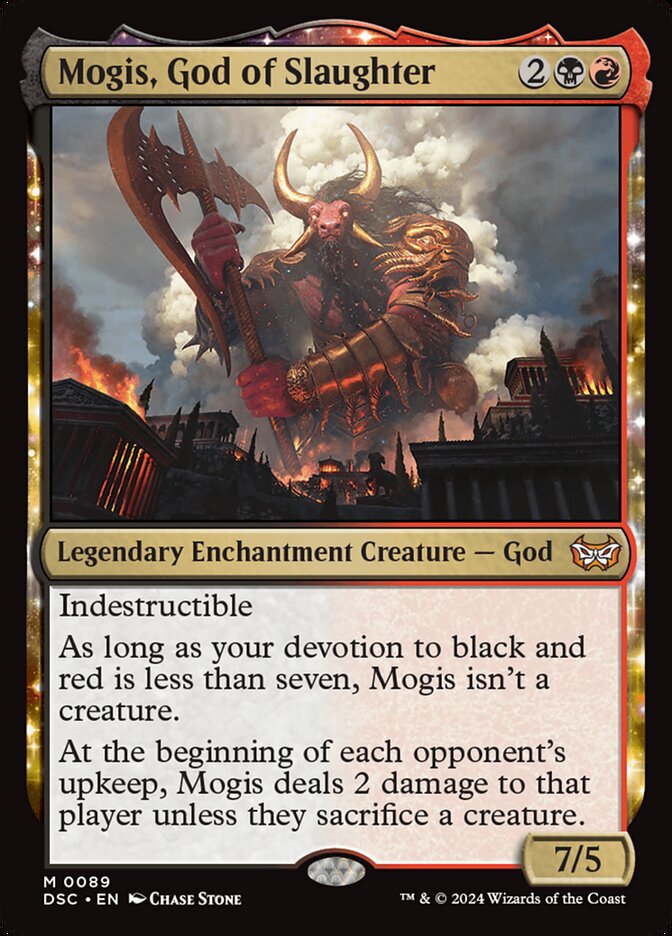Mogis, God of Slaughter 89 (Commander: Duskmourn: House of Horror)  | Good Games Modbury