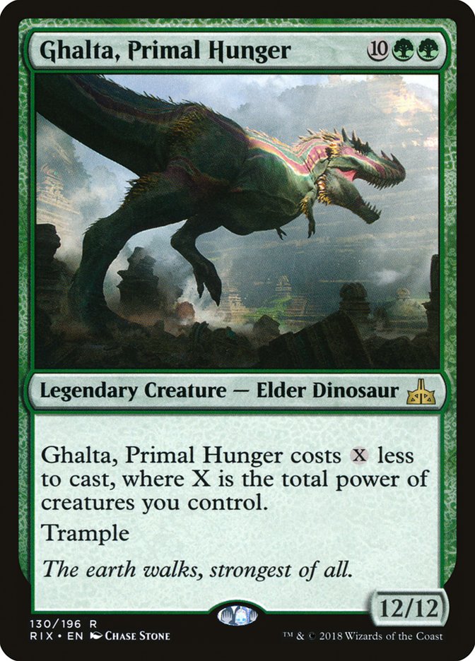 Ghalta, Primal Hunger 130/196 (Rivals of Ixalan)  | Good Games Modbury
