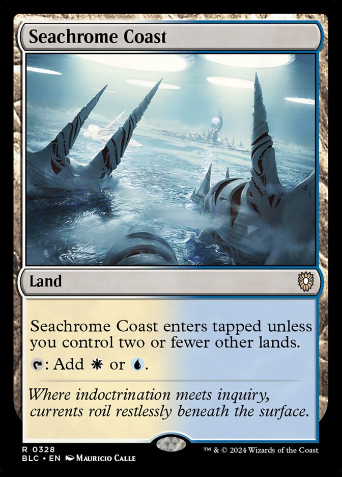 Seachrome Coast 328 (Commander: Bloomburrow)  | Good Games Modbury