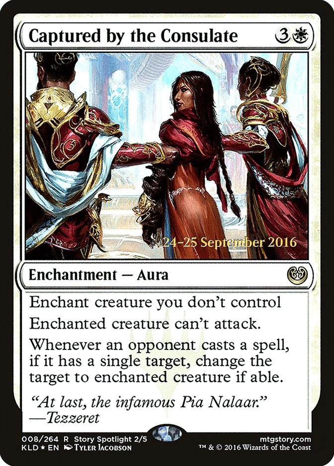 Captured by the Consulate 8 (Prerelease Cards)  - Foil | Good Games Modbury