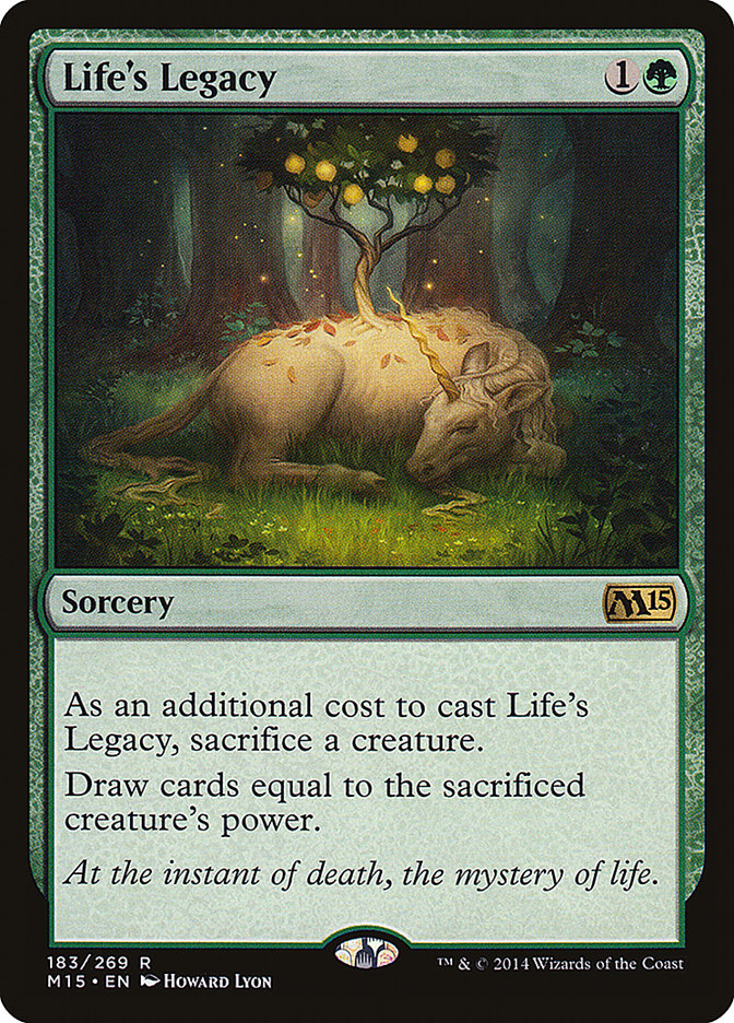 Life's Legacy 183/269 (Magic 2015 (M15))  | Good Games Modbury