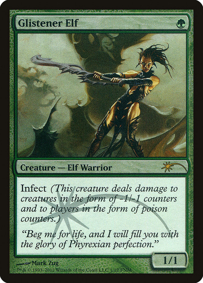 Glistener Elf 1/12 (FNM Promos)  - Foil | Good Games Modbury