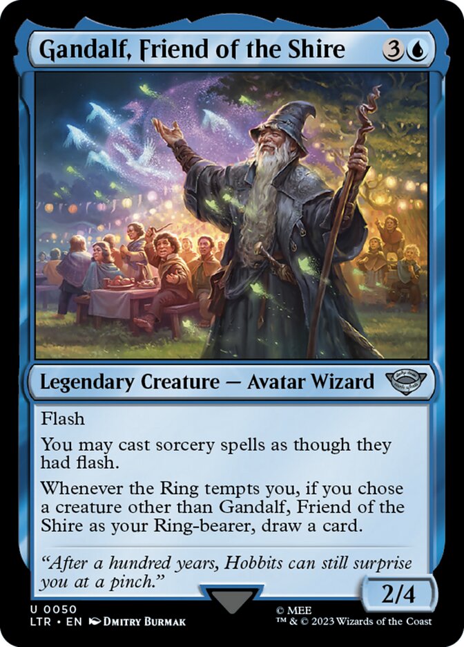 Gandalf, Friend of the Shire 50/281 (Universes Beyond: The Lord of the Rings: Tales of Middle-earth)  | Good Games Modbury