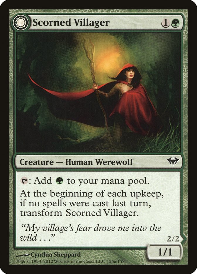 Scorned Villager 125 (Dark Ascension)  | Good Games Modbury
