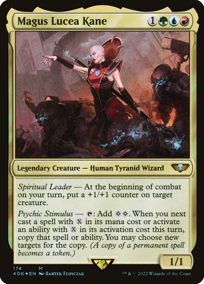 Magus Lucea Kane 174 (Universes Beyond: Warhammer 40,000)  - Foil | Good Games Modbury