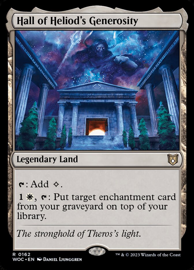 Hall of Heliod's Generosity 162 (Commander: Wilds of Eldraine)  | Good Games Modbury