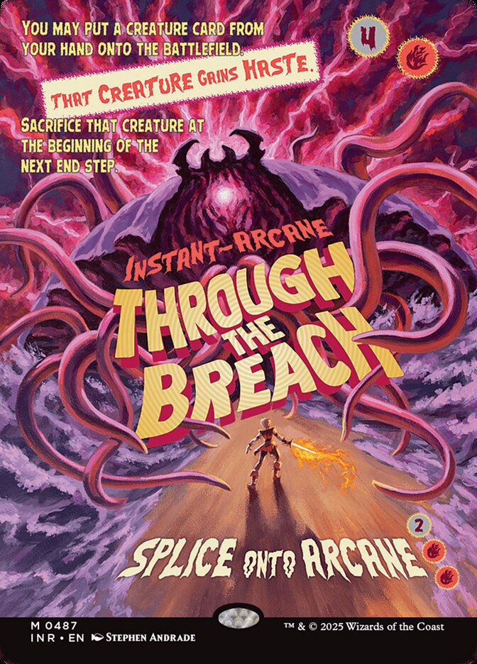 Through the Breach 487/287 (Innistrad Remastered)  - Showcase Foil | Good Games Modbury