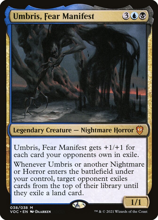 Umbris, Fear Manifest 38/38 (Commander: Innistrad: Crimson Vow)  | Good Games Modbury