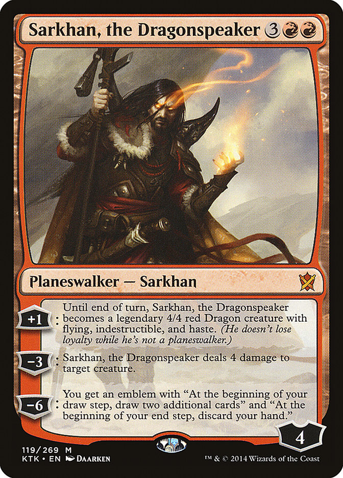 Sarkhan, the Dragonspeaker 119/269 (Khans of Tarkir)  | Good Games Modbury
