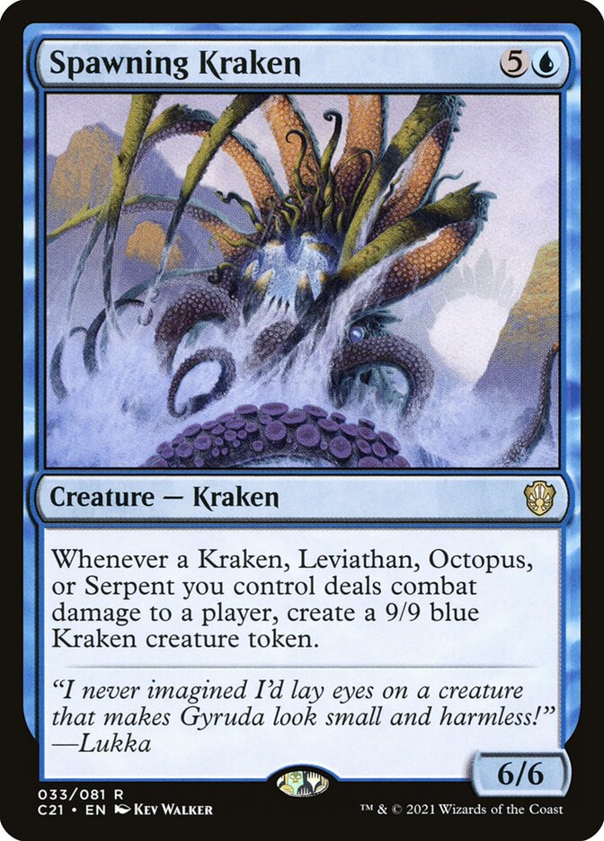 Spawning Kraken 33 (Commander 2021)  | Good Games Modbury