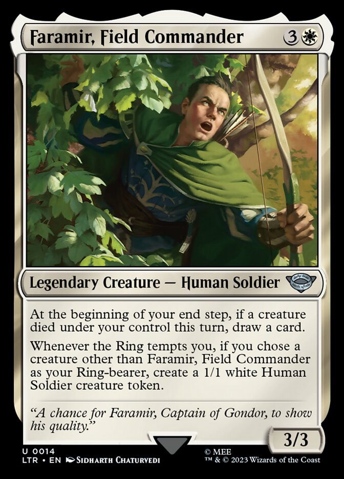 Faramir, Field Commander 14/281 (Universes Beyond: The Lord of the Rings: Tales of Middle-earth)  | Good Games Modbury