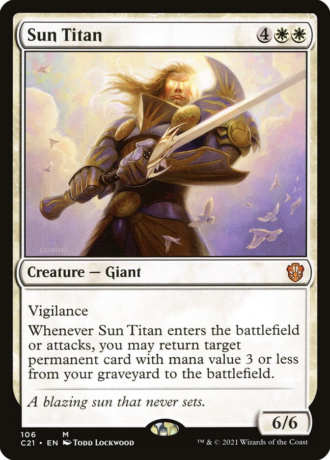 Sun Titan 106/81 (Commander 2021)  | Good Games Modbury