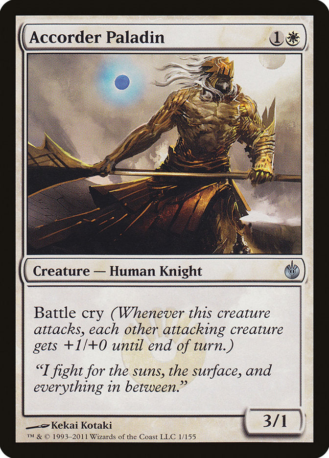 Accorder Paladin 1/155 (Mirrodin Besieged)  | Good Games Modbury