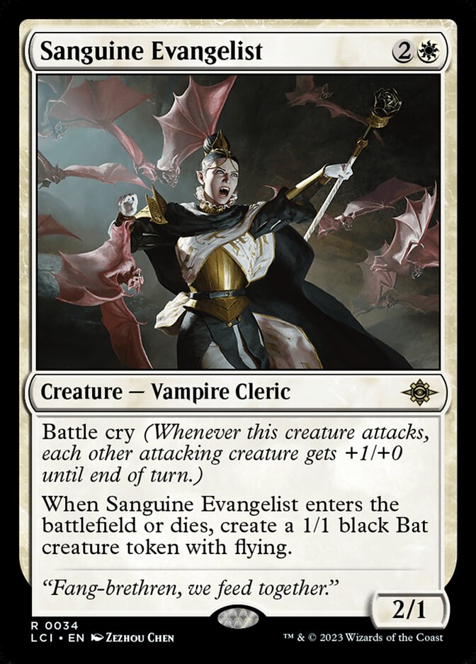 Sanguine Evangelist 34/291 (The Lost Caverns of Ixalan)  | Good Games Modbury