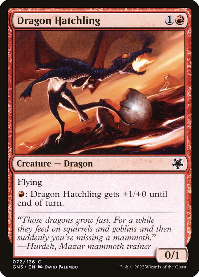Dragon Hatchling 72/135 (Magic Game Night: Free-For-All)  | Good Games Modbury