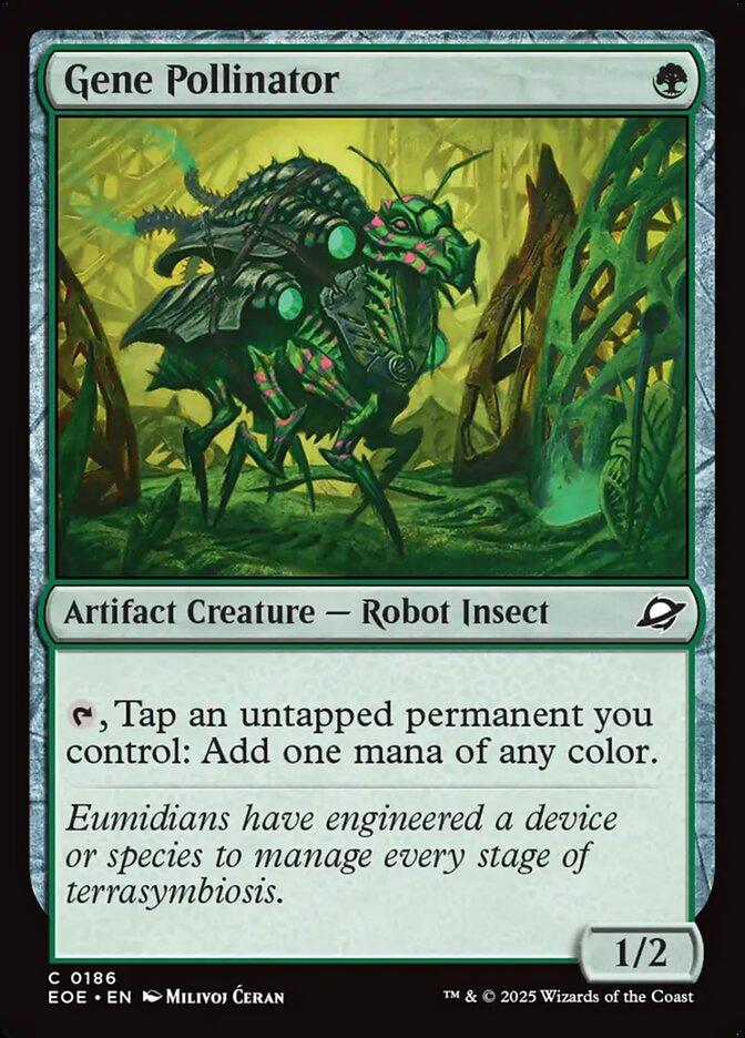Gene Pollinator 186 (Edge of Eternities)  - Foil | Good Games Modbury